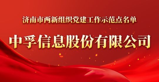 官宣！top1体育被确定为济南市两新组织党建工作示范点